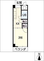 マルベリーマンション  ｜ 愛知県名古屋市昭和区鶴舞4丁目（賃貸マンション1K・1階・23.00㎡） その2