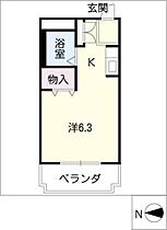 ジョイフル荒畑II  ｜ 愛知県名古屋市昭和区緑町2丁目（賃貸マンション1R・2階・17.98㎡） その2