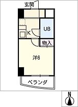 サン・パークビル  ｜ 愛知県名古屋市昭和区鶴舞3丁目（賃貸マンション1K・4階・19.80㎡） その2