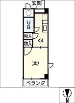 マルベリーマンション  ｜ 愛知県名古屋市昭和区鶴舞4丁目（賃貸マンション1K・2階・24.00㎡） その2