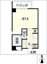 ＨＡＲＡＸ八事  ｜ 愛知県名古屋市天白区八事天道（賃貸マンション1K・7階・24.58㎡） その2