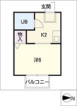 エル高峯  ｜ 愛知県名古屋市昭和区高峯町（賃貸アパート1K・2階・17.50㎡） その2