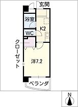 プチプルハイム元八事  ｜ 愛知県名古屋市天白区元八事5丁目（賃貸マンション1K・3階・24.34㎡） その2