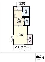 フレグランス大坪  ｜ 愛知県名古屋市天白区大坪2丁目（賃貸アパート1K・1階・21.18㎡） その2