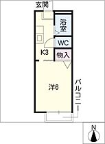 グランシャリオ  ｜ 愛知県名古屋市昭和区伊勝町1丁目（賃貸アパート1K・1階・20.40㎡） その2