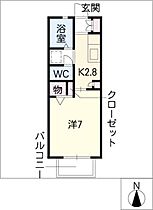 フレッシュイン安原II  ｜ 愛知県名古屋市昭和区宮東町（賃貸アパート1K・1階・24.30㎡） その2