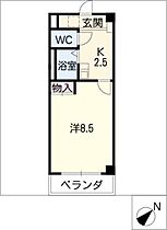 フォーブル川名  ｜ 愛知県名古屋市昭和区川名町5丁目（賃貸マンション1K・1階・24.30㎡） その2