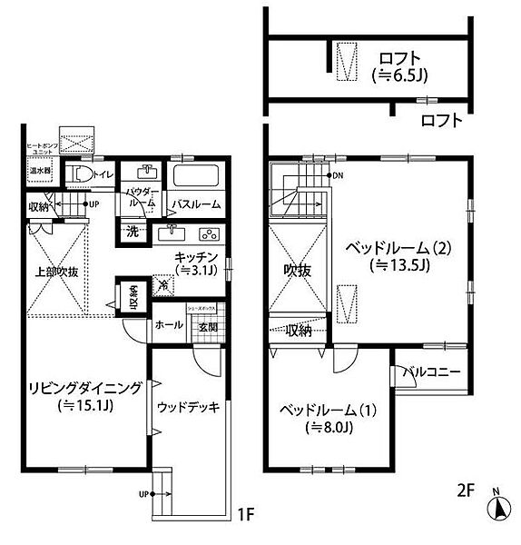 セレブ覚王山　ＷＥＳＴ棟 8｜愛知県名古屋市千種区大島町1丁目(賃貸テラスハウス2LDK・1階・86.54㎡)の写真 その2