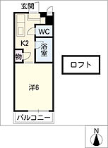 ラ・フォーレ駒方　B棟 207 ｜ 愛知県名古屋市昭和区駒方町2丁目44（賃貸アパート1R・2階・21.60㎡） その2