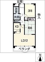 グリーンクレスト南山  ｜ 愛知県名古屋市昭和区駒方町5丁目（賃貸マンション2LDK・3階・60.50㎡） その2