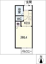 ティラージ　Ｂ棟  ｜ 愛知県名古屋市昭和区宮東町（賃貸アパート1K・1階・21.18㎡） その2