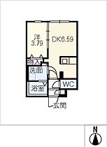 ｑｕａｄｏｒ　御器所NOIR  ｜ 愛知県名古屋市昭和区御器所3丁目（賃貸マンション1DK・4階・29.55㎡） その2