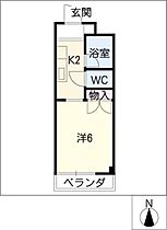 コーポ吉川  ｜ 愛知県名古屋市南区呼続1丁目（賃貸マンション1K・2階・19.98㎡） その2