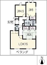 メゾンドール高田  ｜ 愛知県名古屋市瑞穂区高田町5丁目（賃貸マンション3LDK・2階・79.38㎡） その2