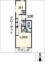 サン・ヴィラ北原  ｜ 愛知県名古屋市瑞穂区北原町2丁目（賃貸アパート1LDK・2階・34.19㎡） その2