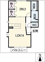 プリムローズ  ｜ 愛知県名古屋市瑞穂区中山町4丁目（賃貸アパート1LDK・1階・46.49㎡） その2