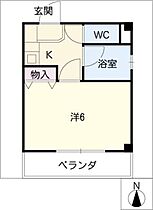 レミュー新瑞  ｜ 愛知県名古屋市瑞穂区洲山町1丁目（賃貸マンション1K・2階・19.50㎡） その2