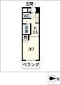 美谷ハイツ柵下7階4.8万円