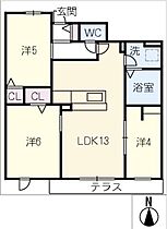 ベルリード外山  ｜ 愛知県名古屋市南区外山2丁目（賃貸アパート3LDK・1階・58.38㎡） その2