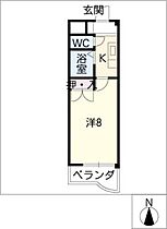 ＳＴＵＤＩＯグランペール  ｜ 愛知県名古屋市瑞穂区神前町2丁目（賃貸マンション1K・4階・24.00㎡） その2