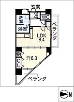 ＡＭＡＺＩＮＧ　ＺＯＮＥ  ｜ 愛知県名古屋市瑞穂区雁道町1丁目（賃貸マンション1LDK・4階・39.54㎡） その2