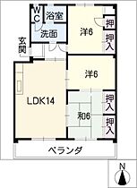 メゾン上山  ｜ 愛知県名古屋市瑞穂区彌富町字上山（賃貸マンション3LDK・1階・71.84㎡） その2