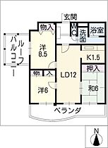 メゾン・ファミール  ｜ 愛知県名古屋市瑞穂区松栄町2丁目（賃貸マンション3LDK・5階・77.45㎡） その2