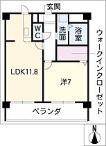 ジョイ桜本町  ｜ 愛知県名古屋市南区呼続3丁目（賃貸マンション1LDK・2階・45.50㎡） その2