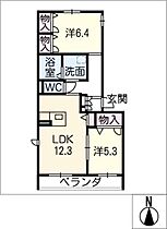 シャーメゾン二宮  ｜ 愛知県名古屋市南区鶴田1丁目（賃貸マンション2LDK・2階・62.30㎡） その2