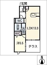 Ｖｉｄａ　Ｒｏｓａ  ｜ 愛知県名古屋市瑞穂区白龍町2丁目（賃貸マンション1LDK・1階・45.63㎡） その2