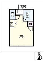 ヘーベルメゾンＴＯＵ  ｜ 愛知県名古屋市南区桜本町（賃貸マンション1R・1階・22.37㎡） その2