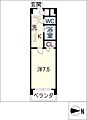 ミヨシハイツ5階4.4万円