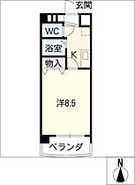 マイ・ディア・ライフ  ｜ 愛知県名古屋市天白区平針1丁目（賃貸マンション1K・2階・24.96㎡） その2