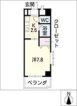 びぃ6植田  ｜ 愛知県名古屋市天白区原2丁目（賃貸マンション1K・4階・24.80㎡） その2