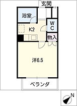 PROXY SQUARE植田西 402 ｜ 愛知県名古屋市天白区植田西2丁目106（賃貸マンション1K・4階・23.65㎡） その2