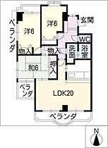 ＣＡＳＡ・ＢＥＬＬＡ  ｜ 愛知県名古屋市天白区植田南3丁目（賃貸マンション3LDK・2階・83.46㎡） その2