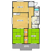 グランドハイツ 305 ｜ 愛知県名古屋市天白区保呂町1512番地（賃貸マンション3LDK・3階・61.98㎡） その2