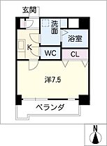 ＥＳＳＥ植田  ｜ 愛知県名古屋市天白区植田3丁目（賃貸マンション1K・2階・24.87㎡） その2