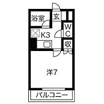 PROXY SQUARE植田西 201 ｜ 愛知県名古屋市天白区植田西2丁目106（賃貸マンション1K・2階・23.65㎡） その2