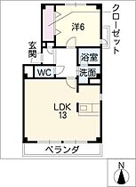 Ｈａｒｍｏｎｙ1番館  ｜ 愛知県名古屋市天白区一本松1丁目（賃貸マンション1LDK・2階・48.37㎡） その2