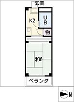 シャンポール21  ｜ 岐阜県岐阜市加納奥平町1丁目（賃貸マンション1K・1階・23.00㎡） その2