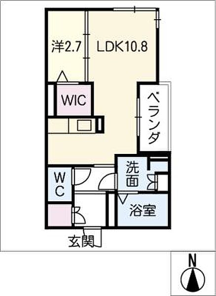 リオリエント　コンフォーザ ｜岐阜県岐阜市加納本町4丁目(賃貸マンション1LDK・3階・38.58㎡)の写真 その2