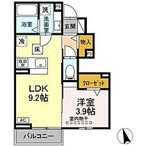 Casa arca 102 ｜ 岐阜県岐阜市加納鉄砲町3丁目60番の一部(地番)（賃貸アパート1LDK・1階・33.44㎡） その1