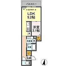 D-room桜木町 302 ｜ 岐阜県岐阜市桜木町1丁目14番地2（賃貸アパート1LDK・3階・33.67㎡） その2