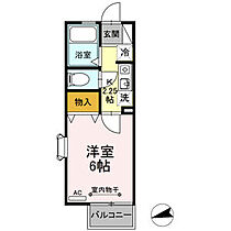 シンフォニー 101 ｜ 岐阜県岐阜市柳津町上佐波3丁目150番地（賃貸アパート1K・1階・20.25㎡） その2