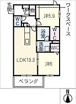 シャーメゾンステージ茜部本郷  ｜ 岐阜県岐阜市茜部本郷1丁目（賃貸マンション2LDK・4階・63.36㎡） その2