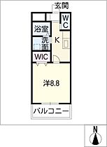 ＫＡＮＡＲＹ　ＮＥＳＴ  ｜ 岐阜県岐阜市中鶉3丁目（賃貸マンション1K・2階・32.40㎡） その2