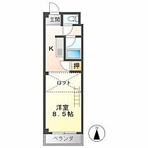 エストゥディオM A 133 ｜ 岐阜県瑞穂市穂積1911（賃貸マンション1R・3階・22.60㎡） その2