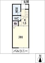 フレンズ・21  ｜ 岐阜県瑞穂市只越（賃貸アパート1K・2階・19.90㎡） その2