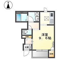 カーサ　ヴェルデI  ｜ 岐阜県瑞穂市別府（賃貸アパート1R・1階・30.39㎡） その2